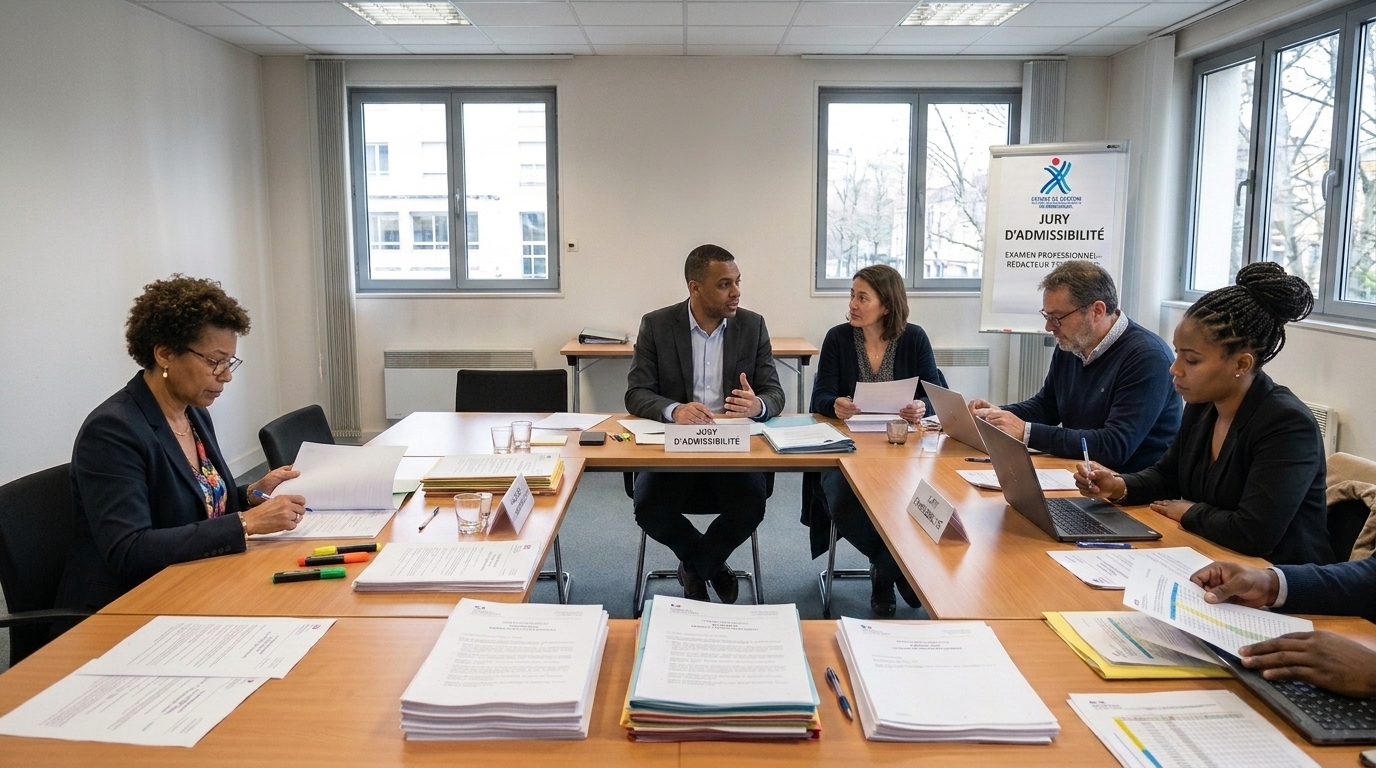 Jury d’admissibilité de l’examen professionnel de Rédacteur Principal de 2ème Classe (Avancement de grade)